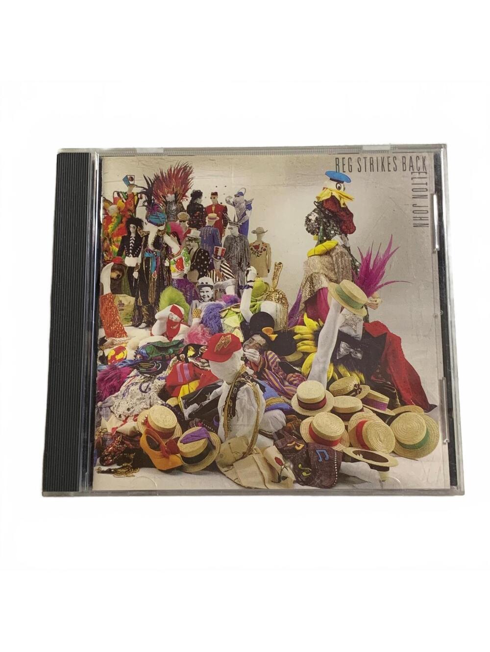 Elton John Reg Strikes Back CD 1988 MCA Records 10-Track Album